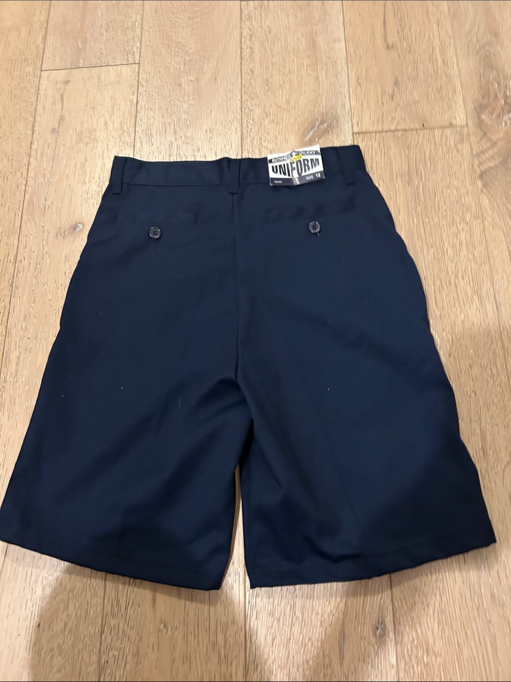 Galaxy By Harvic Navy Tailored Bermuda Shorts